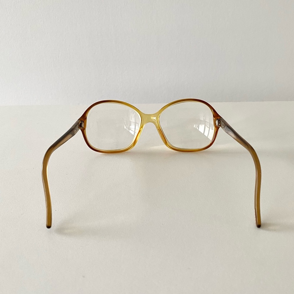 Vintage Zeiss West Germany Acetate Oversized Eyeglasses *FRAMES ONLY* - Picture 6 of 16